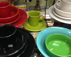 susie colorful dishes